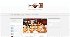 Desktop Screenshot of chesspatterns.net